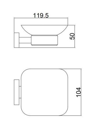 Мыльница BELZ B90402