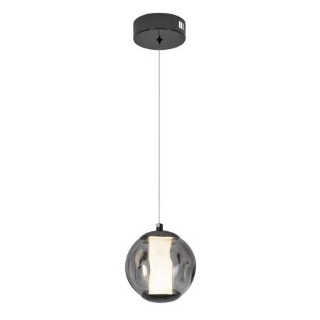 Светильник подвесной Delight Collection OD2437-1 pearl black/smoke