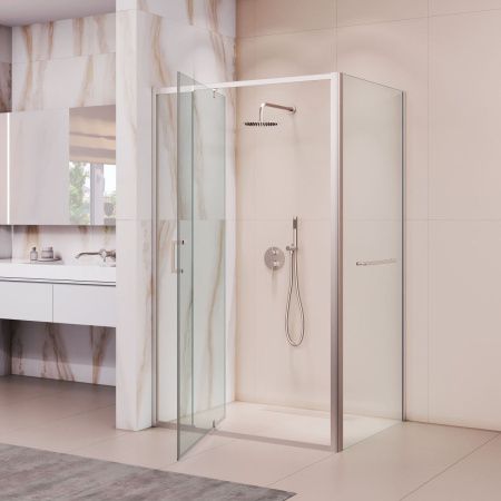 Душевой уголок RGW Passage 3508078190-11 100х90 стекло прозрачное профиль хром без поддона