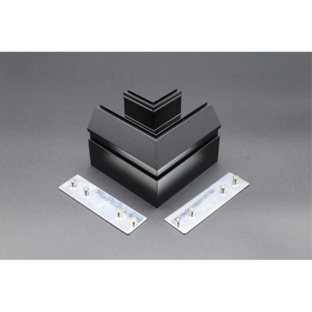 Соединитель шинопровода угловой плоский для натяжного потолка Aployt Magnetic track 220 (Магнетиц трацк 220) APL.0284.00.04