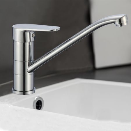 Смеситель для кухни WesnaArt Natur NAT07-131 на мойку хром