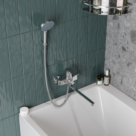 Смеситель для ванны Teymi Lori T10222 настенный хром