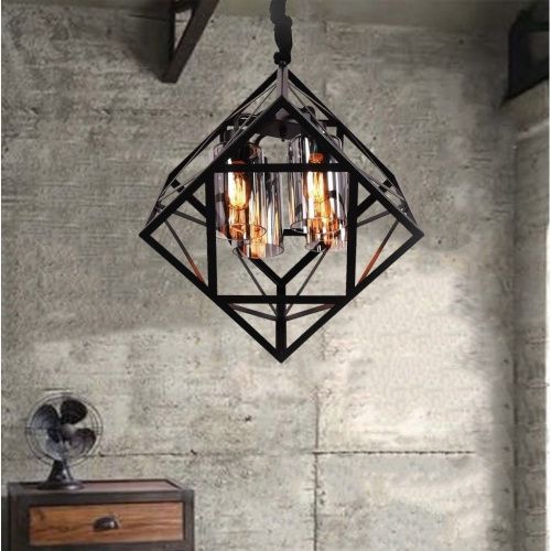 Люстра подвесная Lumina Deco Brutte (Брутте) LDP 11339-4 BK - фото 3