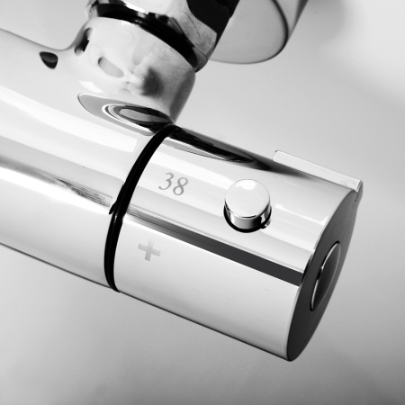 Смеситель для ванны WasserKRAFT Berkel 4800 4822L Thermo настенный хром