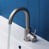 Смеситель Dorff Logic SS D3002101SS на раковину нержавеющая сталь