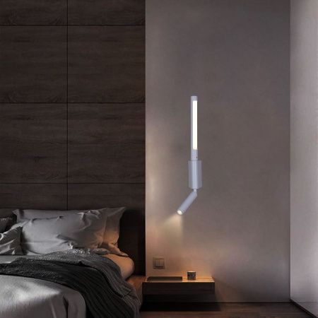 Светильник настенный Reluce 86209-9.2-001KT LED3W+6W WT