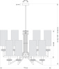 Люстра на штанге Kutek Genova (Генова) GEN-ZW-8(P/A)