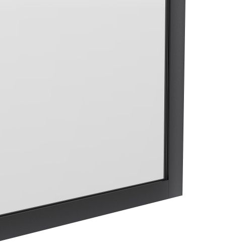 Душевая шторка Reflexion Fix RX14070CBL-03 70x140 стекло прозрачное профиль черный матовый ориентация универсальная - фото 5