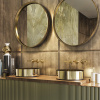 Смеситель для раковины Gessi Venti20 65091#710 встраиваемый в стену латунь (внешняя часть)