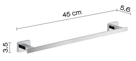 Полотенцедержатель Gedy Atena 4421/45(13)