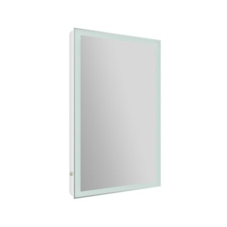 Зеркало с подсветкой BelBagno SPC-GRT-500-800-LED-BTN 50х80 подвесное
