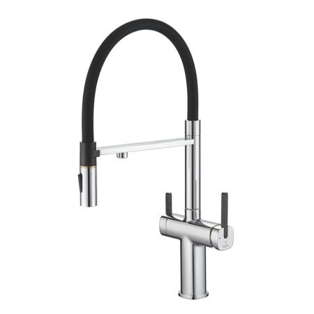 Смеситель для кухни Rose R358 на мойку хром