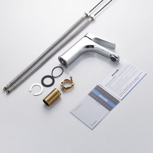 Смеситель Shevanik S4201 на раковину хром - фото 4