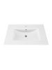 Раковина из сантехнического фарфора Teymi Ritta T51004 71х47 встраиваемая цвет белый 1 отверстие под смеситель