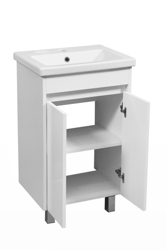 Тумба под раковину Stella Polar Фаворита SP-00000162 50х36х82 цвет белый - фото 4