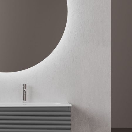 Тумба под раковину Sancos FOLK FL100RGS 100х40 подвесная цвет серый