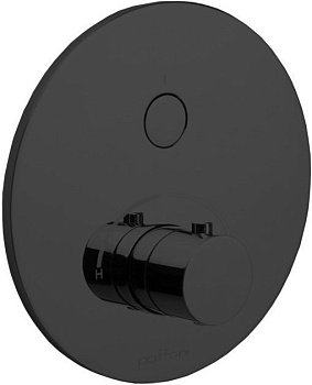 Смеситель для душа Paffoni Compact Box CPM013NO встраиваемый в стену черный