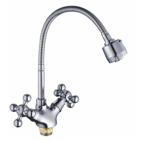 Смеситель для кухни Cron CN4319-3 на мойку хром
