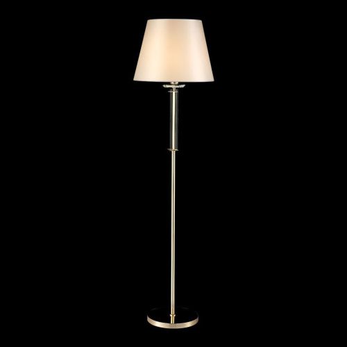 Торшер Crystal Lux Nicolas (Ницолас) Nicolas PT1 Gold/White - фото 2