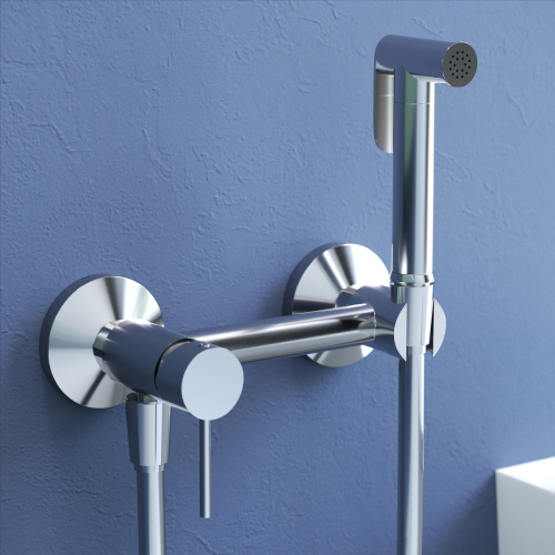 Гигиенический душ со смесителем RGW Shower Panels (Шоувер панелс) 581408215-01 хром - фото 3