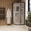 Душевая кабина Cerutti SPA VIVA101B 100х100 четверть круга с крышей ориентация универсальная