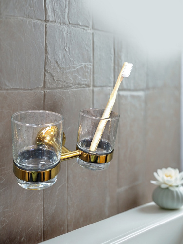 Стакан для зубных щеток AltroBagno Corposso AltroBagnoCorposo081702Gl - фото 2