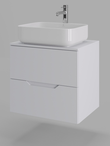 Тумба с раковиной Orange Line Li-60TuwMDF+B05-500W 60,5х46х69,5 - фото 2
