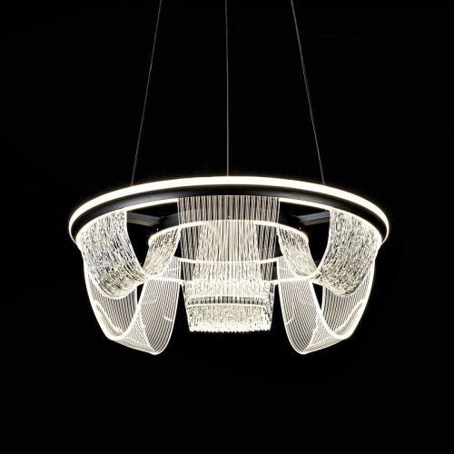 Светильник подвесной LED4U L7706-460 BK - фото 4