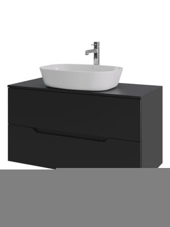 Тумба с раковиной Orange Line Li-100TubMDF+B08-500W 100х50