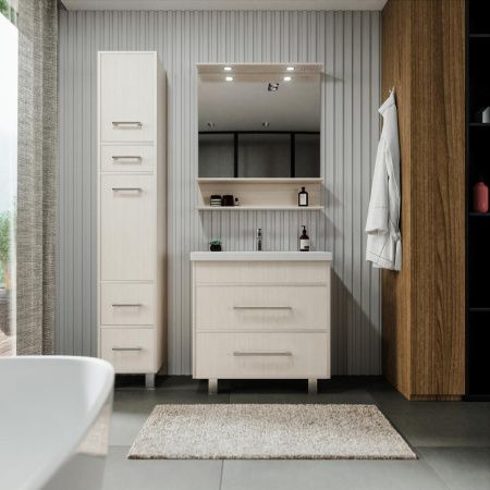 Зеркало с подсветкой Бриклаер Чили 4627125414954 80х90 подвесное