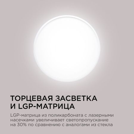 Светильник накладной Apeyron Spin (Спин) 18-135