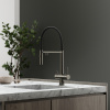 Смеситель для кухни Sancos Imola SC4010GG на мойку вороненая сталь/черный