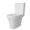 Унитаз напольный с бачком Teymi Ellie T40206 белый с сиденьем микролифт безободковый смыв торнадо