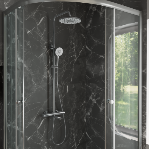 Душевая стойка Rush  ST4235-70 настенная цвет хром - фото 3