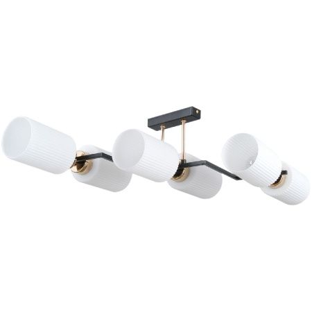 Люстра потолочная Illumico IL0809-6ASQ-25 BK AB NAPLES
