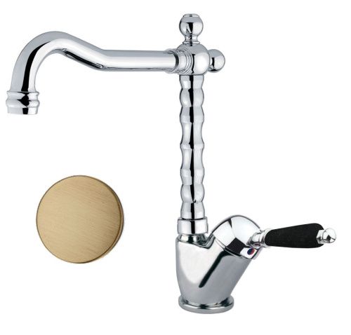 Смеситель Fiore 89ZZ2245 на раковину бронза - фото 2