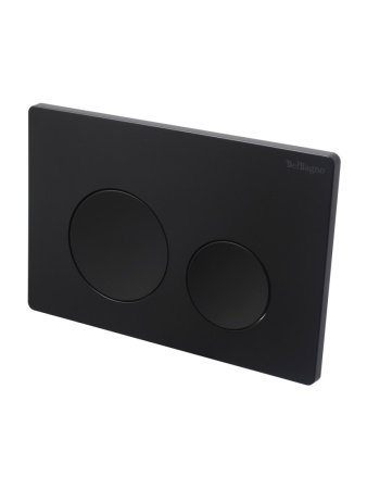 Клавиша смыва механическая BelBagno  BB-03C-NERO.M цвет черный матовый