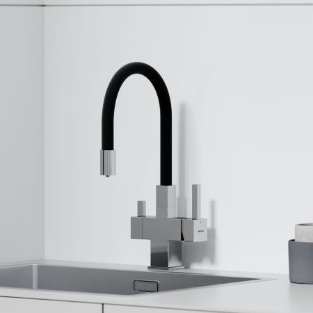 Смеситель для кухни Sancos Arno SC4005CH на мойку черный/хром