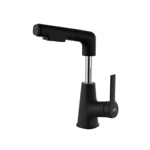 Смеситель Fashun A4018-7 на раковину черный - фото 5