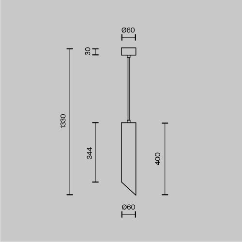 Светильник подвесной Wertmark Technical Lipari Pendant P044PL-01-40GU10-W - фото 4