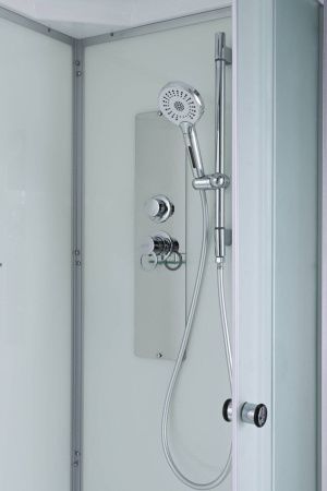 Душевая кабина AvaCan D D2012L 120х80 асимметричная с крышей ориентация левая