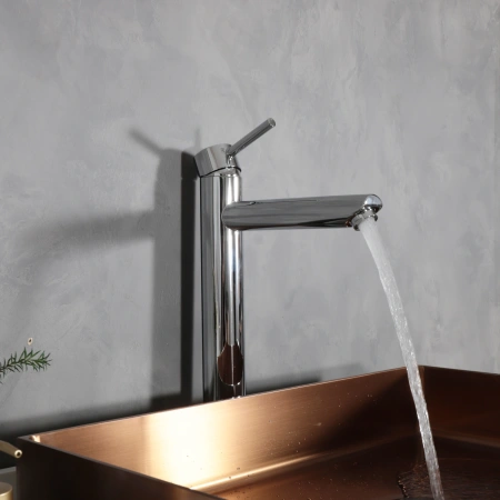 Смеситель Gid Cascada Berlin SS080-CH-D (SS080CHD) на столешницу хром