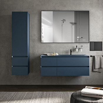 Зеркало в ванную Vincea VLM-3VN120B-2 120х80 цвет черный