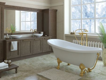 Ванна из литьевго мрамора Эстет Марсель ФР-00011772 160х80 отдельностоящая овальная