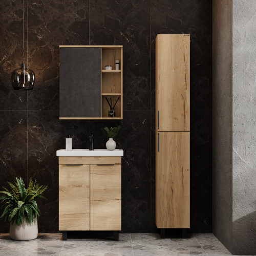 Шкаф-пенал Onika Легран 403083 30х25х190 - фото 2