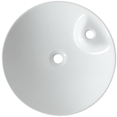 Раковина керамическая Allen Brau Fantasy 4.11018.20 50х50 накладная цвет белый 1 отверстие под смеситель