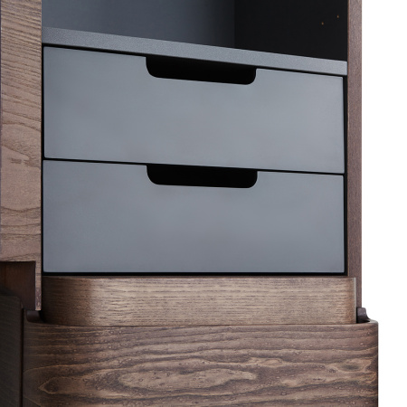 Шкаф-пенал Am.Pm Sensation M30CHL0406NF 40х35х155 подвесной цвет орех