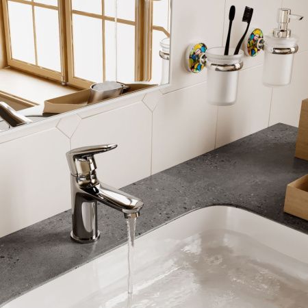 Смеситель Wasserkraft Vils 5600 5603 на раковину хром