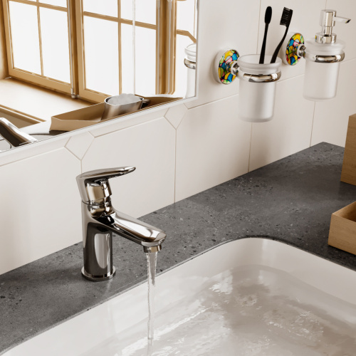 Смеситель WasserKRAFT Vils 5600 5603 на раковину хром - фото 3