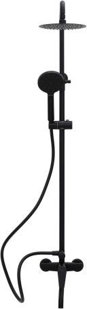 Душевая стойка Allen Brau Eclipse 5.E1007-31 настенная цвет черный Душевая стойка Allen Brau Eclipse 5.E1007-31 настенная цвет черный